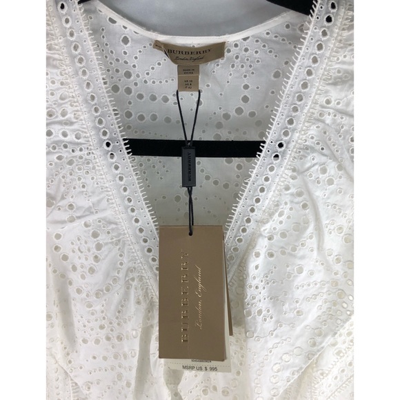 Burberry Beckie Eyelet Ruffle Dress - Picture 6 of 9
